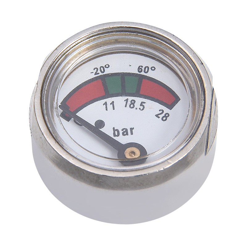 Silver Diaphragm Pressure Gauge For Fire Extinguishers