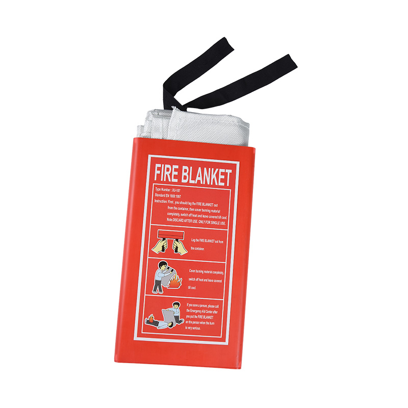 Reusable Silicone Coated Fire Extinguisher Blanket