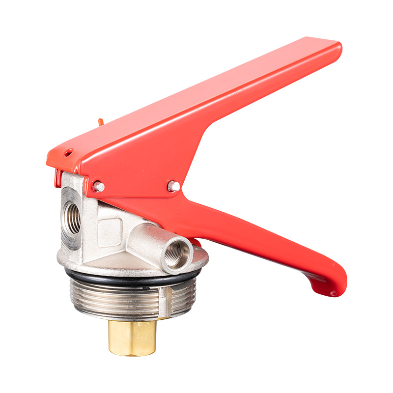 Red Safety Handle Valve for 6-9KG Fire Extinguisher 1107