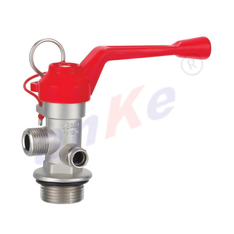 25-50kg trolley type Fire Extinguisher Copper Valve 1036